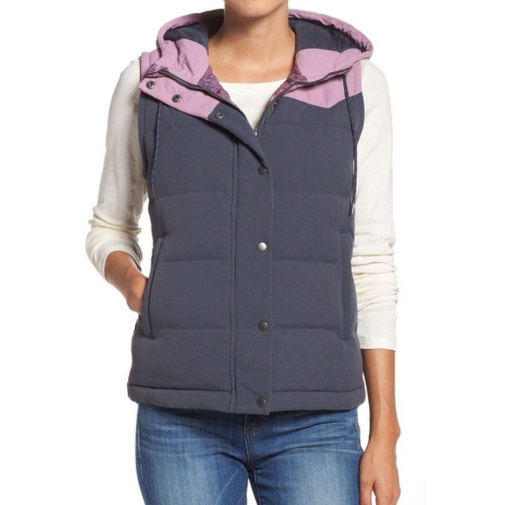 PATAGONIA Hooded Bivy Down Vest (M)- EUC